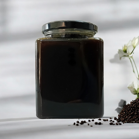 عسل سدر مع الحبة السوداء 500غرام