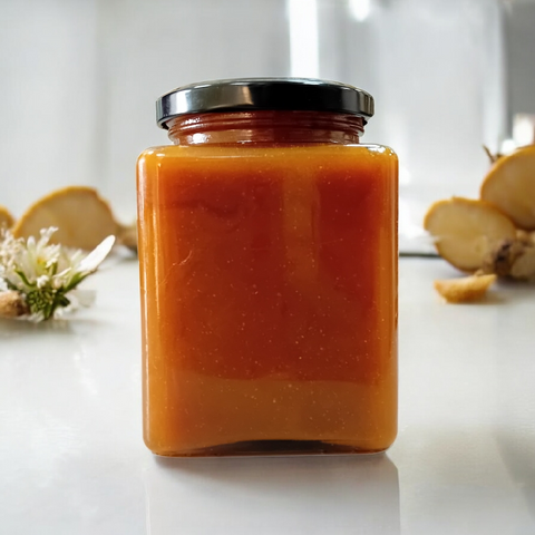 عسل سدر مع الزنجبيل 500 غرام