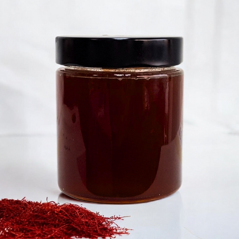 عسل سدر مع الزعفران 500غ